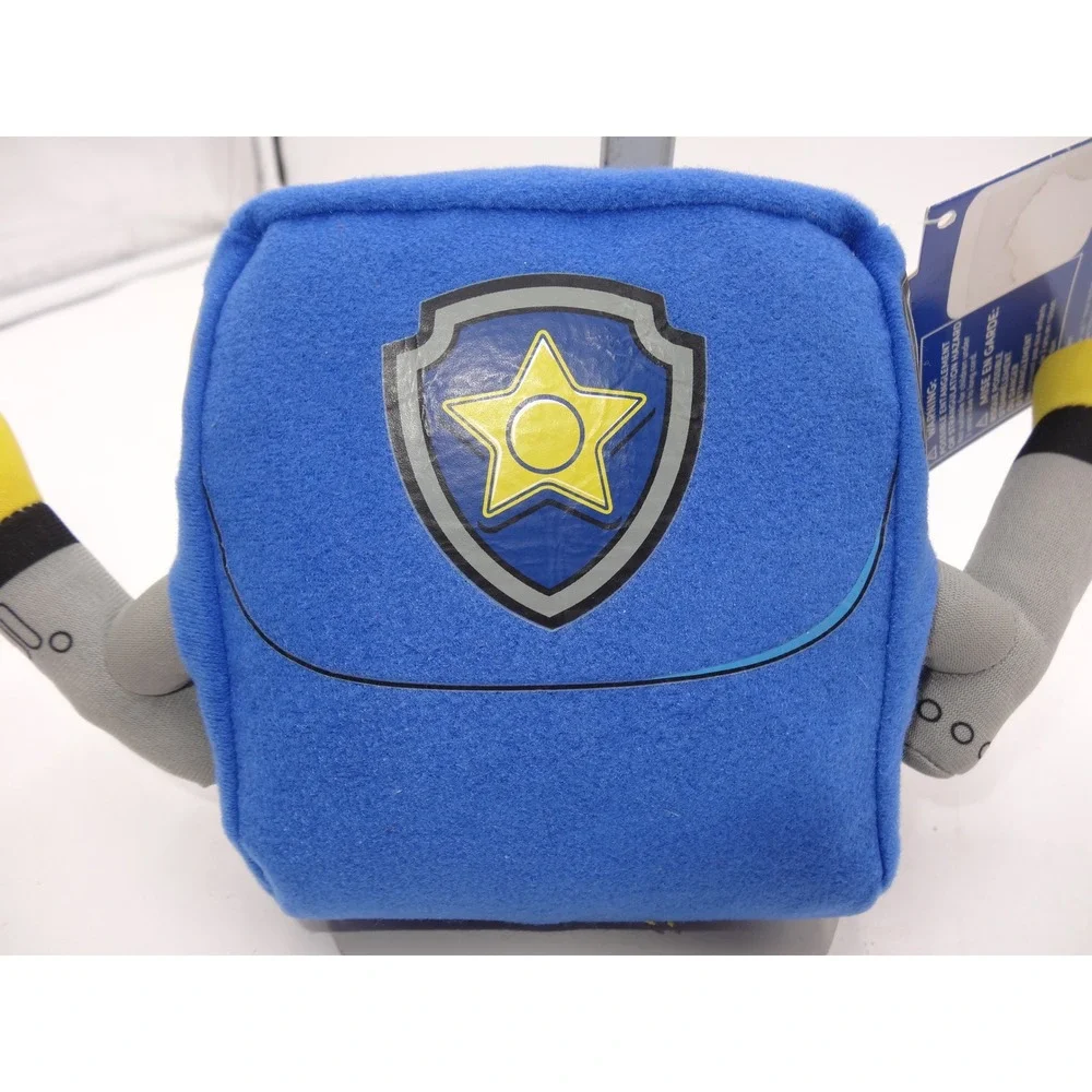 Build-A-Bear Paw Patrol Chase Pup Pack Plush Toy Accessory Blue New With Tags